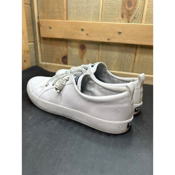 Sperry Top-Sider STS82371 Crest Vibe Women's White Sneakers 8.5 All Leather - Picture 4 of 10